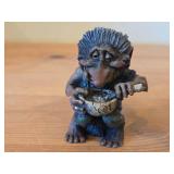 Lot of (2) Scandinavian Troll theme Figurines by Paul Bonner© Bebe® (Norway)