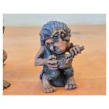 Lot of (3) Scandinavian Troll theme Figurines by Paul Bonner© Bebe® (Norway)