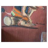 Vintage Scandinavian Troll theme Wooden Toilet Paper Holder by Paul Bonner© Bebe® (Norway)