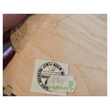 Vintage Handpainted Wooden Figurine of St. Basil Cathedral from USSR Era in Red Square St. Petersburg