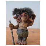 Vintage 3-Headed Troll theme Handmade Figurine by NyForm (Norway) #150