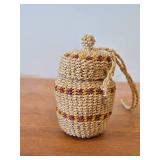 Handmade Natural Woven Sisal Bag from Zimbabwe