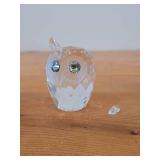 Vintage Owl theme Swarovski Crystal Figurine