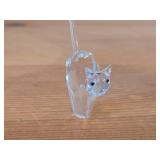 Vintage Cat theme Swarovski Crystal Figurine