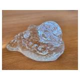 Lot of (2) Bird theme Crystal Figurines