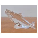 Lot of (3) Fish theme Crystal Figurines by Hadeland (Norway)