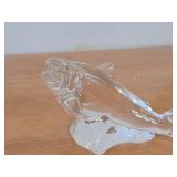 Lot of (3) Fish theme Crystal Figurines by Hadeland (Norway)