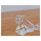 Lot of (3) Fish theme Crystal Figurines by Hadeland (Norway)
