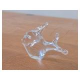 Angel Fish theme Clear Crystal Figurine (Sweden)