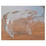 GinPig Pig theme Clear Glass Decanter