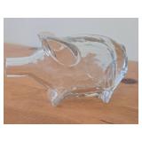 GinPig Pig theme Clear Glass Decanter