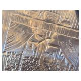 7 1/2' Christmas theme Pewter Collector's Plate by Astri Holthe (1993) (Norway)