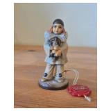 Vintage #161/2500 Authentic Hand Carved Wood Figurine by Anri (Italy)