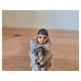 Vintage #161/2500 Authentic Hand Carved Wood Figurine by Anri (Italy)