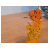 Vintage Hand Made Wood Monkey Puzzle (1980's)