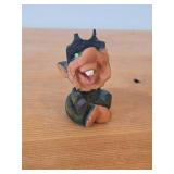 Troll theme Hand Carved Wooden Figurine by Henning Engelsen (England)