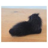 Vintage Walrus theme Real Fur Figurine (1950-1970's) (Germany)