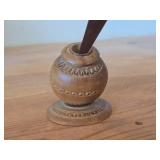 Hand Carved Wooden Candle Stand - Tratak Stand - Made in India