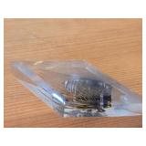 Real Cicada Specimen Preserved in Clear Resin in the Shape of a Diamond