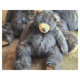 Mosser Glass Victorian Rose Cobalt Blue Glass Slipper