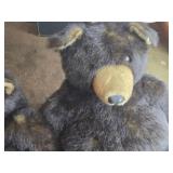 Mosser Glass Victorian Rose Cobalt Blue Glass Slipper