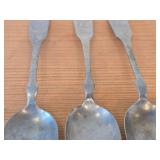 Lot of (3) 89-grams (total) Brazil Silver Spoons