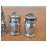 Lot of (2) 134-grams (total) Sterling Silver Salt and Pepper Shaker Set of 2