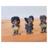 Lot of (3) Scandinavian Troll theme Figurines by Paul Bonner© Bebe® (Norway)