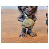 Lot of (3) Scandinavian Troll theme Figurines by Paul Bonner© Bebe® (Norway)