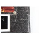 Ring Legends Mohammad Ali and Joe Frazier Autographed Boxing Photo Plaque Ring Legends Mohammad Ali and Joe Frazier Autographed Boxing Photo Plaque