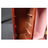 Miniature Jewelry Armoire with Glass Door - 5 Drawers Miniature Jewelry Armoire with Glass Door - 5 Drawers
