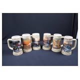 Miller Ducks Unlimited Terry Redlin Collection Tankards (Lot of 6) Miller Ducks Unlimited Terry Redlin Collection Tankards (Lot of 6)