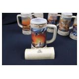 Miller Ducks Unlimited Terry Redlin Collection Tankards (Lot of 6) Miller Ducks Unlimited Terry Redlin Collection Tankards (Lot of 6)