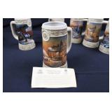 Miller Ducks Unlimited Terry Redlin Collection Tankards (Lot of 6) Miller Ducks Unlimited Terry Redlin Collection Tankards (Lot of 6)