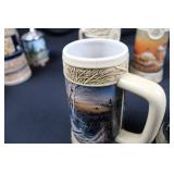 Miller Ducks Unlimited Terry Redlin Collection Tankards (Lot of 6) Miller Ducks Unlimited Terry Redlin Collection Tankards (Lot of 6)