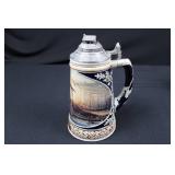 Collectible Tankards with Pewter Lids - Morning Retreat, 10-Point Buck Collector Tankard & 2 German Handcrafted Steins (Lot of 4) Collectible Tankards with Pewter Lids - Morning Retreat, 10-Point Buck Collector Tankard & 2 German Handcrafted Steins (Lot of 4)