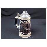 Collectible Tankards with Pewter Lids - Morning Retreat, 10-Point Buck Collector Tankard & 2 German Handcrafted Steins (Lot of 4) Collectible Tankards with Pewter Lids - Morning Retreat, 10-Point Buck Collector Tankard & 2 German Handcrafted Steins (Lot of 4)