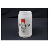Michelob Beer Ceramic Stein - White Glaze Made in West Germany Michelob Beer Ceramic Stein - White Glaze Made in West Germany