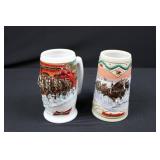 Anheuser-Busch Budweiser Stein Set - American Homestead 1996 & 2006 (Lot of 2) Anheuser-Busch Budweiser Stein Set - American Homestead 1996 & 2006 (Lot of 2)