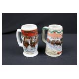 Anheuser-Busch Budweiser Stein Set - American Homestead 1996 & 2006 (Lot of 2) Anheuser-Busch Budweiser Stein Set - American Homestead 1996 & 2006 (Lot of 2)