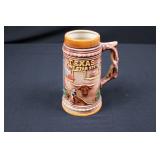 Texas Lone Star State Souvenir Stein - Ceramic Beer Mug Made in Japan Texas Lone Star State Souvenir Stein - Ceramic Beer Mug Made in Japan