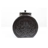 OREO Cookie Jar - Ceramic, Black Gloss with White Band, Embossed Logo OREO Cookie Jar - Ceramic, Black Gloss with White Band, Embossed Logo
