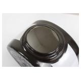 OREO Cookie Jar - Ceramic, Black Gloss with White Band, Embossed Logo OREO Cookie Jar - Ceramic, Black Gloss with White Band, Embossed Logo