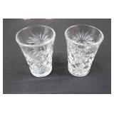 Starburst Crystal Cut-Glass Set - Assorted Glassware with Lidded Dish Starburst Crystal Cut-Glass Set - Assorted Glassware with Lidded Dish