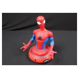 Spider-Man Bust Figure on Red Base Light Up - Marvel Superhero Statue Spider-Man Bust Figure on Red Base Light Up - Marvel Superhero Statue