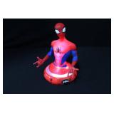 Spider-Man Bust Figure on Red Base Light Up - Marvel Superhero Statue Spider-Man Bust Figure on Red Base Light Up - Marvel Superhero Statue