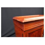 Wood Jewelry Armoire with Mirror - 2 Doors, Velvet Interior, Multiple Drawers Wood Jewelry Armoire with Mirror - 2 Doors, Velvet Interior, Multiple Drawers