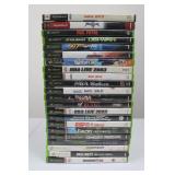 Microsoft Xbox Video Game Discs - Mixed Titles Stack Microsoft Xbox Video Game Discs - Mixed Titles Stack