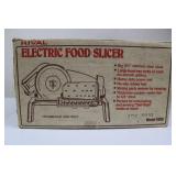 Rival Electric Food Slicer - Model 1101E - 6-3/4 in Stainless Steel Blade Rival Electric Food Slicer - Model 1101E - 6-3/4 in Stainless Steel Blade