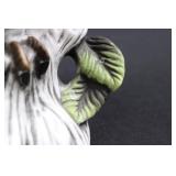 Owl Figurine Ceramic Sculpture - Brown & White, Made in Taiwan Owl Figurine Ceramic Sculpture - Brown & White, Made in Taiwan